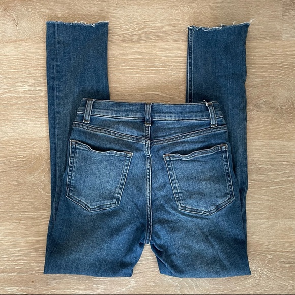 Lot of 2 Pairs Reformation Skinny Jeans Blue and Black size 26 - Picture 3 of 14